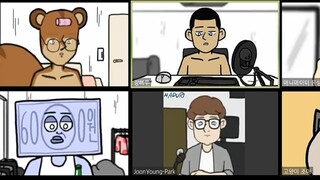【Open-nosed Pig Studio】Damn Video Conference