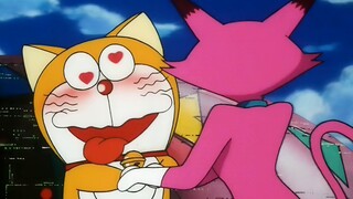 [4K Restoration] A blessing in disguise, the encounter between Doraemon and his girlfriend Doraemon