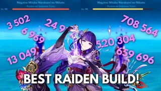 1 MINUTE RAIDEN GUIDE And BUILD !! [ Genshin Impact ]