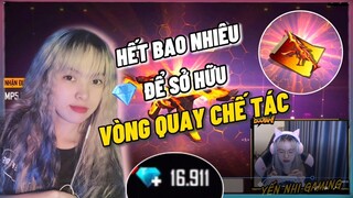 [Free Fire] Yến nhi Test nhân Phẩm để quay súng mới , Quà tặng Lên Đến 25.000KC ???