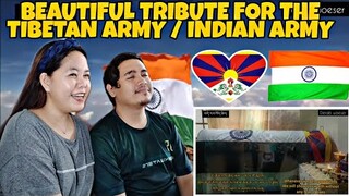 BEAUTIFUL TRIBUTE SONG FOR TIBETAN / INDIAN ARMY | FILIPINO COUPLE REACTION!