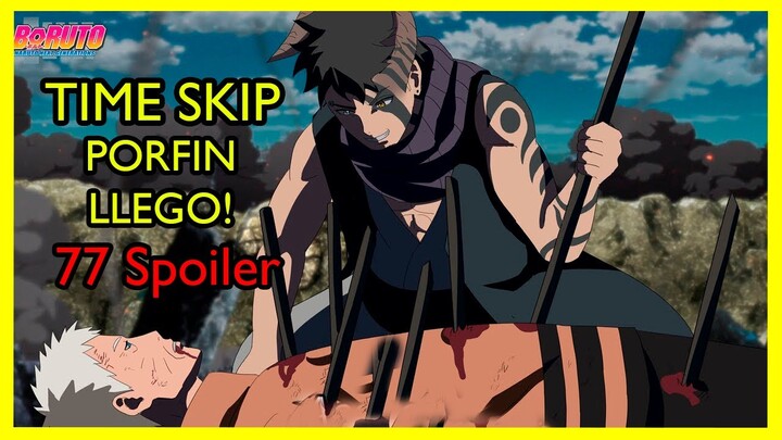 ¡¡OFICIAL!! ADIOS NARUTO Boruto Manga 77 Spoiler
