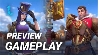 Tốc Chiến | Preview Gameplay Caitlyn & Jayce | Yugi Gaming
