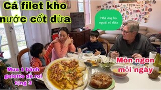 Cá kho nước cốt dừa rau sống chấm ăn hết nồi cơm/món ngon mỗi ngày/Cuộc sống pháp/ẩm thực miền Tây