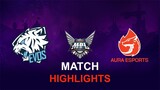 EVOS Legends vs Aura Fire HIGHLIGHTS MPL ID S11  EVOS vs AURA