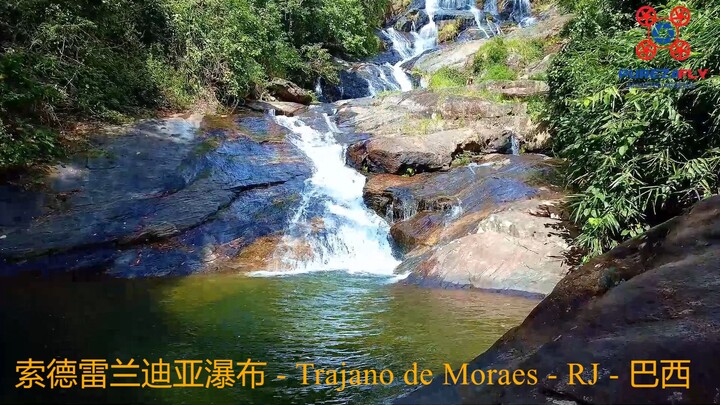 索德雷安迪亚瀑布 - 特拉哈诺德莫赖斯 - RJ - 巴西。