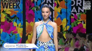 Á hậu Kim Duyên catwalk ở vị trí First Face, Nam vương Hữu Long trình diễn BST NTK Adrian Anh Tuấn