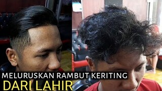 cara meluruskan rambut keriting- dari lahir