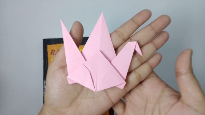 Origami Bookmark Tutorial | Super Cute Crane Bookmark, Even Beginners Can Learn!