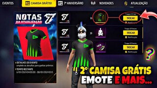 É AMANHÃ?? PEGUE O EMOTE DO MATUÊ, 2° CAMISA DE TIME GRÁTIS, SAPATO ASTRO 2.0  - NOVIDADES FREE FIRE