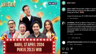 Arisan Trans 7 FULL (17/04/24) Jerome Bikin Puyeng