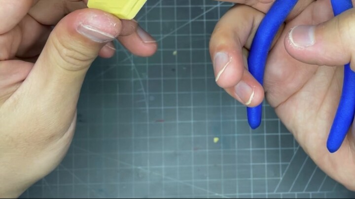 Tutorial Produksi Gundam GK - Mencuci Suku Cadang & Memproses Nozzle GK