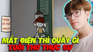 DRATELLING NHỮNG TRÒ QUẨY CỦA TUỔI THƠ LÚC MẤT ĐIỆN | HÙNG AKIRA REACTION