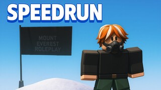 Speedrun ke Puncak Everest dalam Roblox! 🏔️ | HendraTeladan Solo Climb Challenge!