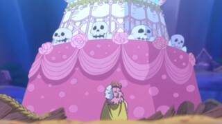 BIG MOM memakan kue pernikahan buatan SANJI, CHIFFON, PUDDING dan bantuan para koki 👨‍🍳