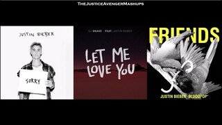 Justin Bieber 3 Song Mashup – Sorry Friend, Let Me Love You [Mixed Mashup]