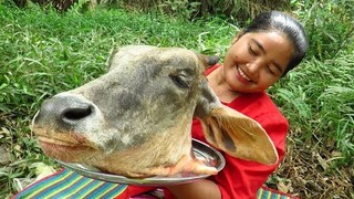 Yummy Cooking soup cow with coconut recipe & My Cooking skill