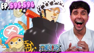 LAW  FIGURED IT ALL OUT! | One Piece Episode 594 and 595 REACTION!