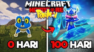 Aku Berhasil Bertahan Hidup Di 100 Hari Minecraft Hardcore Pixelmon ❗❗