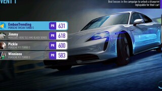 Need For Speed: No Limits 255 - XRC: 2020 Porsche Taycan turbo S on Dimensity 6020 and Mali-G57
