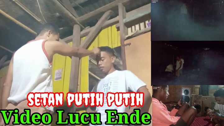 viral ! video Lucu ende || hantu putih || cerita horor lucu