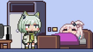 [Arknights] Kelsey memeriksa tempat tidur larut malam