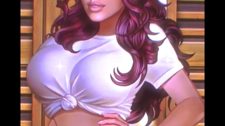 Cô gái xinh đẹp này đừng có cầm bóng đâm vào người khác!!! [Khoảnh khắc chơi game]