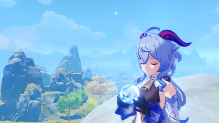 "เก็นชินโอมแพกต์" วิดีโอของ กันต์ พลิกตัวลงเขาโดยไม่ได้ตั้งใจ หลังหยิบหัวใจอันบริสุทธิ์ของเขาขึ้นมา