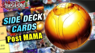 YU-GI-OH! *BEST* SIDE DECK CARDS AFTER MAGNIFICENT MAVENS! POST MAMA 2022!