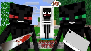 MONSTER SCHOOL : ENDERMAN'S BROTHERS MAKE TROUBLE IN MONSTER SCHOOL - SAD STORY