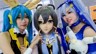 [Kigurumi] Luo Tianyi membawa Anda ke banyak pameran komik (Bagian 1)