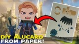 DIY ALUCARD CHIBI PAPER TOY! | MOBILE LEGENDS PAPERCRAFT YOU CAN DO AT HOME!