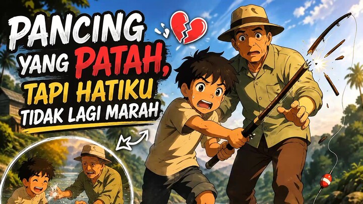 Pancing yang patah, tapi hatiku tidak lagi marah 😱