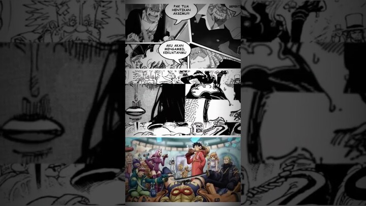 Manga One Piece Chapter 1090: Admiral Kizaru Mulai Menyerang‼️#update #onepiece #fypシ #viral #anime