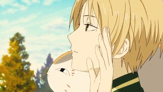 "Reiko didn't come. But my grandson is here! I'm so happy! I love happy things the most!" Natsume's 