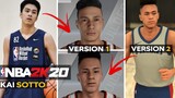 Kai Sotto NBA 2K21 Face Creation | 2 Versions
