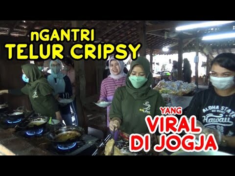 NGANTRI TELUR CRIPSY YANG VIRAL DI JOGJA