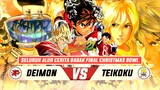 FINAL CHRISTMAS BOWL!! DEIMON DEVIL BATS VS TEIKOKU ALEXANDERS | Eyeshield 21 Chapter 275 s/d 304