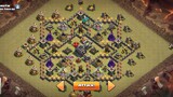 clan war drag attack for th9