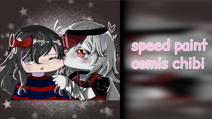 speed paint comision chibi art —by kiyya