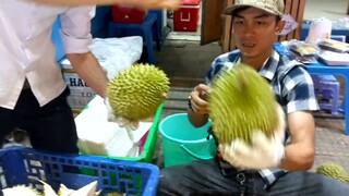 Ẩm thực đường phố Việt Nam | Sầu riêng Việt nam | Khui sầu riêng | Thanh khui sầu riêng Ri6