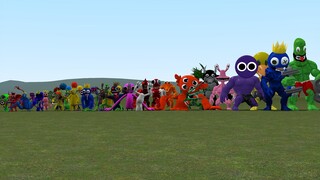 NEW ALL ROBLOX RAINBOW FRIENDS SIZE COMAPRISON *UPDATED* In Garry's Mod!