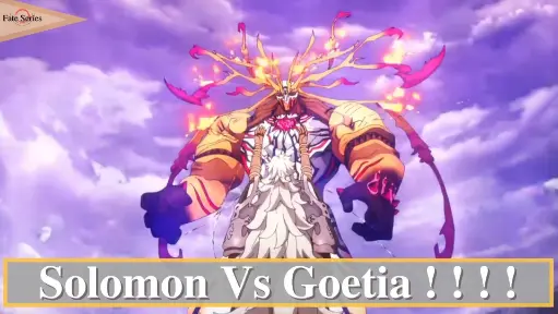 Fate/Grand Order Final Singularity Grand Temple Of Time: Solomon || Solomon VS Goetia!!!!!