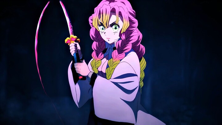 "Now on stage is the Love Pillar - Kanroji Mitsuri!"