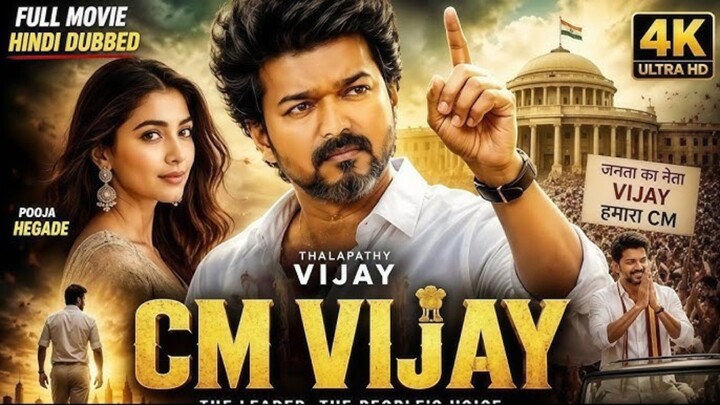 GENG CM Full Movie Hindi Dubbed Thalapathy Vijay Trisha Krishana New South Movie 2026