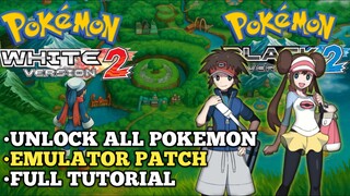 POKEMON BLACK AND VERSION 2 | How to download this with Patch Emulator | FULL GUIDE AND TUTORIAL