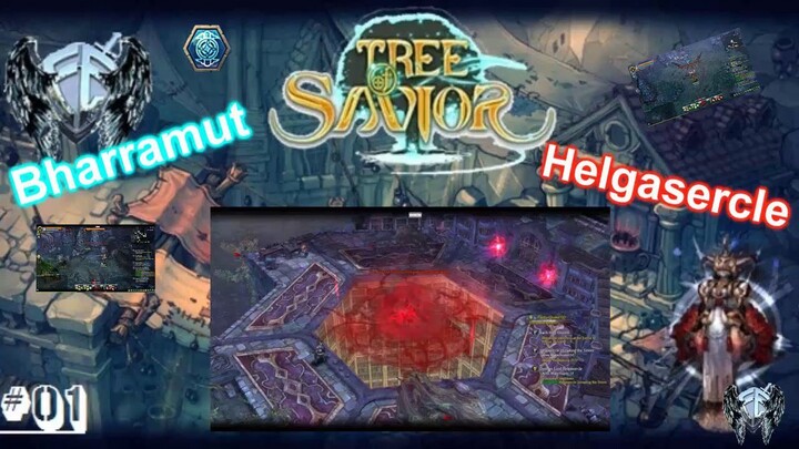 Tree of savior Peltasta Tank Bharramut vs helgasercle