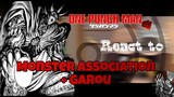 One punch man react to : Monster Association+Garou | OPM Reacts || Gacha Club