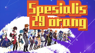 Spesialis 29 orang