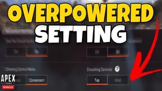 One SETTING that will make you PRO on APEX LEGENDS MOBILE